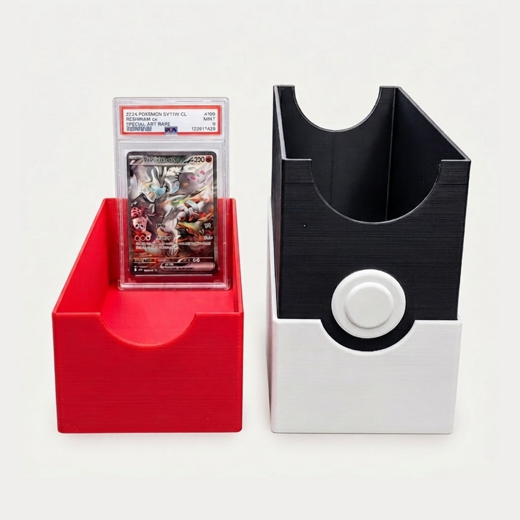 Pokeball PSA Slab Storage Box (Holds 25)